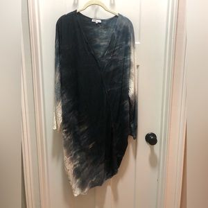 MiJo Asymmetrical Tie Dye Dress